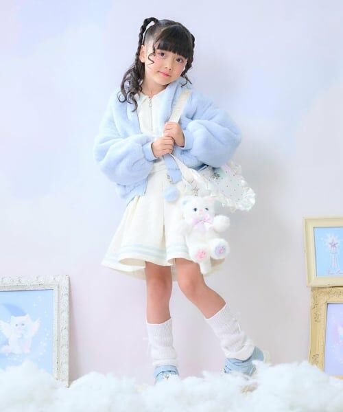 mezzo piano / メゾピアノ ブルゾン | リバーシブル　フェイクファーブルゾン | 詳細21