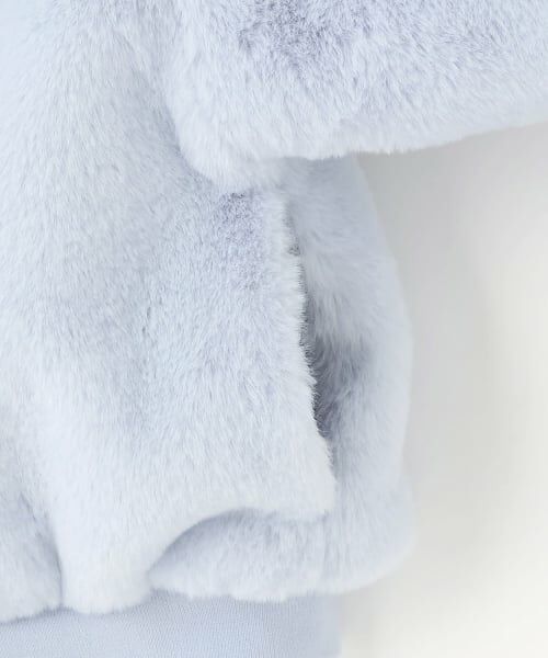 mezzo piano / メゾピアノ ブルゾン | リバーシブル　フェイクファーブルゾン | 詳細8