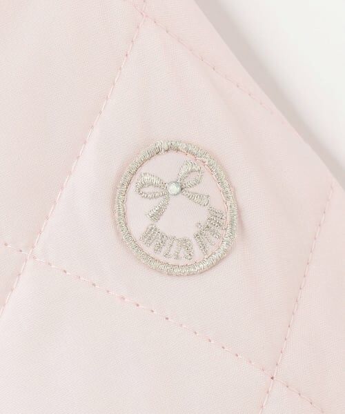 mezzo piano / メゾピアノ ブルゾン | リボンキルティング　フェイクファー衿つきブルゾン | 詳細7