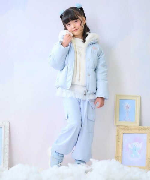 mezzo piano / メゾピアノ ブルゾン | 2way　ウォッシャブルダウン | 詳細14