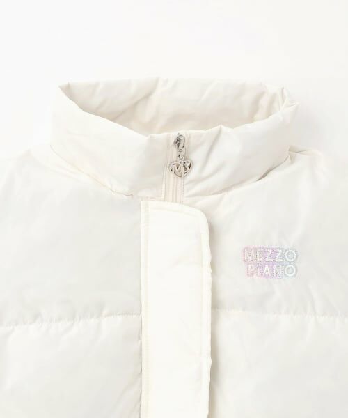 mezzo piano / メゾピアノ ブルゾン | 2way　ウォッシャブルダウン | 詳細3