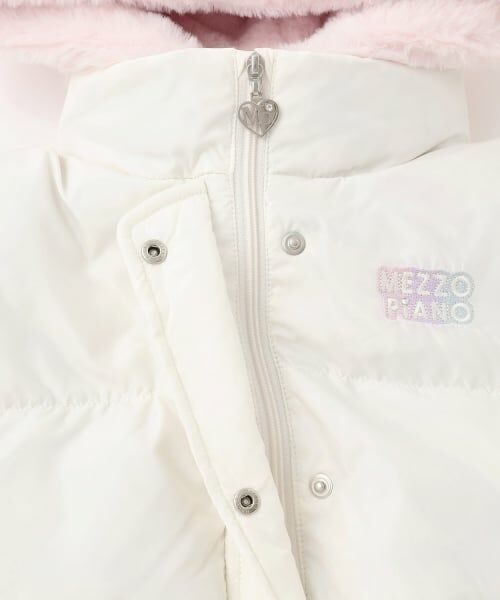 mezzo piano / メゾピアノ ブルゾン | 2way　ウォッシャブルダウン | 詳細5