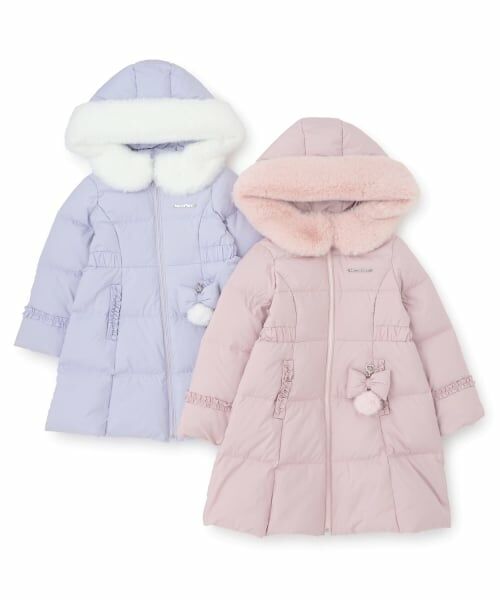 mezzo piano / メゾピアノ ブルゾン | チャームつき　ロングダウン | 詳細12