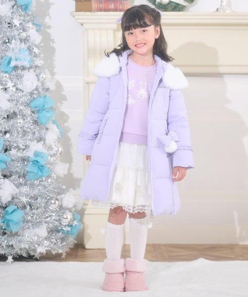 mezzo piano / メゾピアノ ブルゾン | チャームつき　ロングダウン | 詳細21