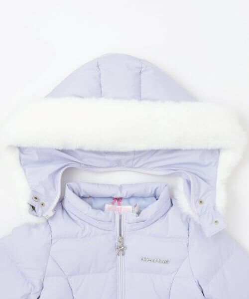 mezzo piano / メゾピアノ ブルゾン | チャームつき　ロングダウン | 詳細3