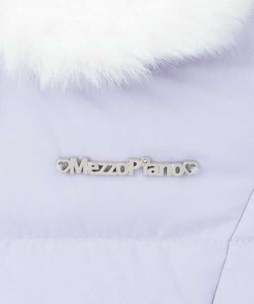mezzo piano / メゾピアノ ブルゾン | チャームつき　ロングダウン | 詳細4