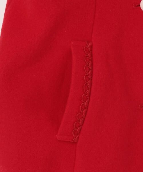 mezzo piano / メゾピアノ その他アウター | リボンカラー　ウールコート | 詳細4