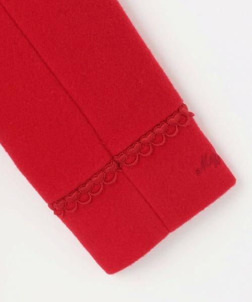 mezzo piano / メゾピアノ その他アウター | リボンカラー　ウールコート | 詳細6