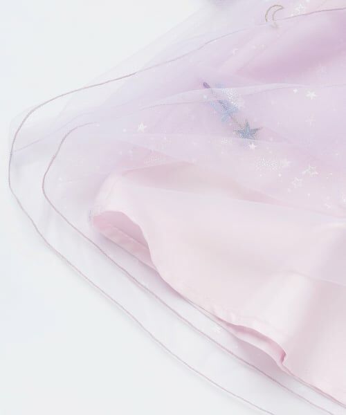 mezzo piano / メゾピアノ ミニ丈・ひざ丈ワンピース | マジカル刺しゅうドッキングワンピース | 詳細10