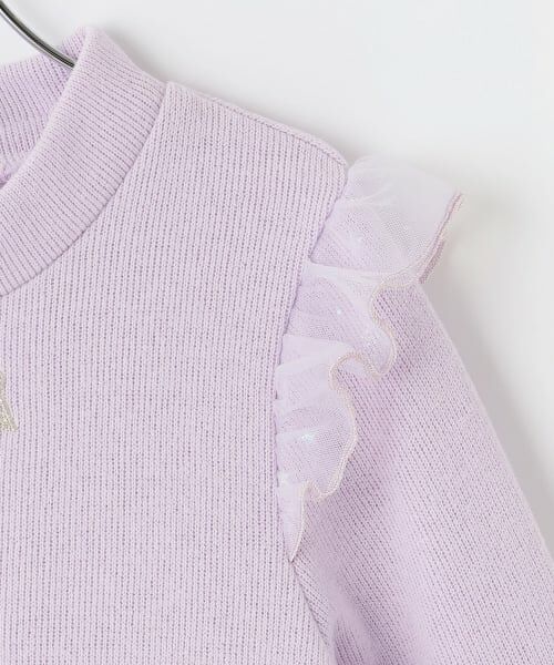 mezzo piano / メゾピアノ ミニ丈・ひざ丈ワンピース | マジカル刺しゅうドッキングワンピース | 詳細6