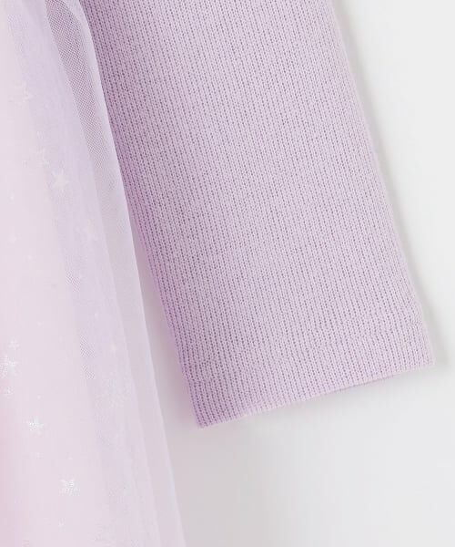 mezzo piano / メゾピアノ ミニ丈・ひざ丈ワンピース | マジカル刺しゅうドッキングワンピース | 詳細7