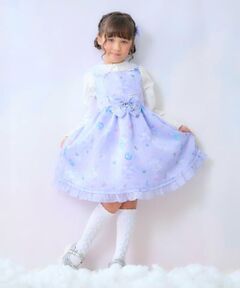 mezzo piano / メゾピアノ ミニ丈・ひざ丈ワンピース | マジカル柄ワンピース　＆ブラウスセット