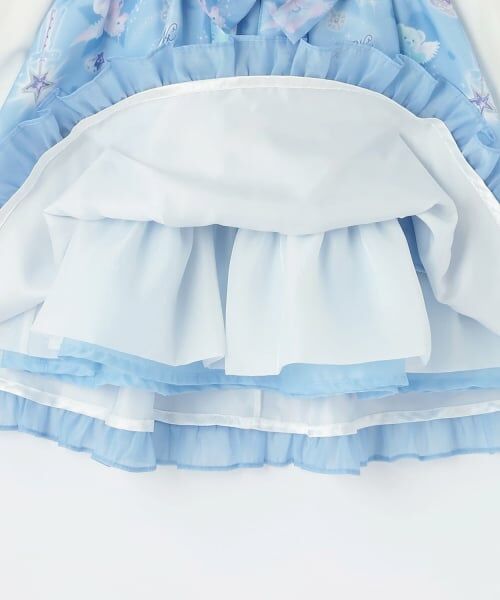 mezzo piano / メゾピアノ ミニ丈・ひざ丈ワンピース | マジカル柄ワンピース　＆ブラウスセット | 詳細9