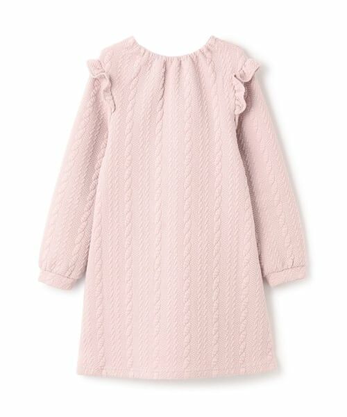 mezzo piano / メゾピアノ ミニ丈・ひざ丈ワンピース | 動物アップリケ　カットワンピース | 詳細1