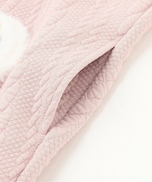 mezzo piano / メゾピアノ ミニ丈・ひざ丈ワンピース | 動物アップリケ　カットワンピース | 詳細5