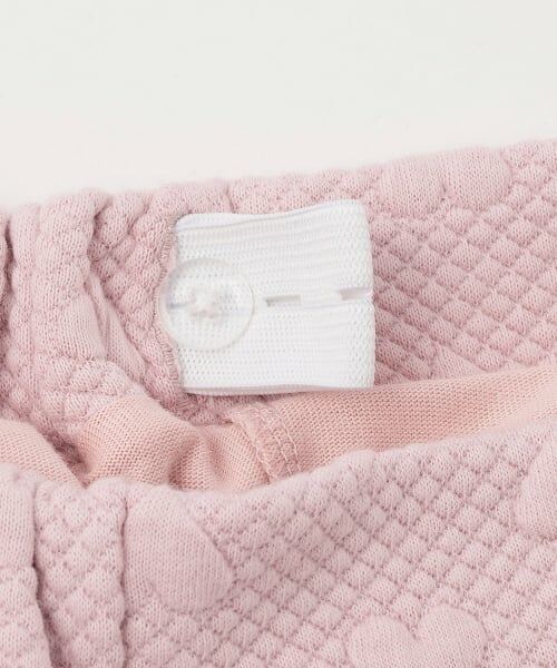 mezzo piano / メゾピアノ スウェット | カットジャガード ハーフZIPセーラー セットアップ | 詳細10