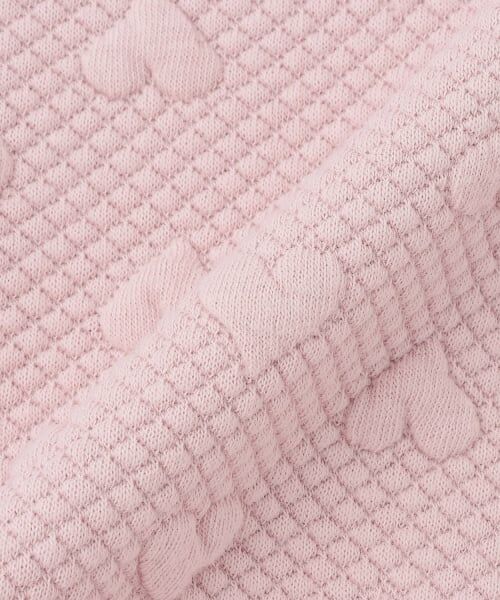 mezzo piano / メゾピアノ スウェット | カットジャガード ハーフZIPセーラー セットアップ | 詳細14