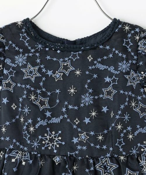 mezzo piano / メゾピアノ ドレス | キラキラ星刺しゅうドレス | 詳細2