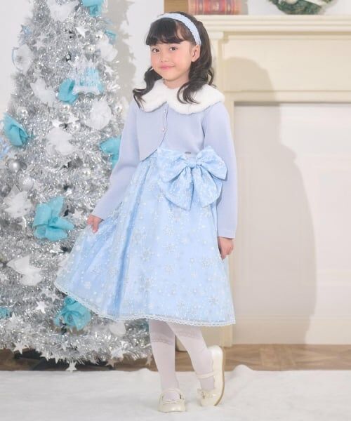 mezzo piano / メゾピアノ ドレス | キラキラ星刺しゅうドレス | 詳細24