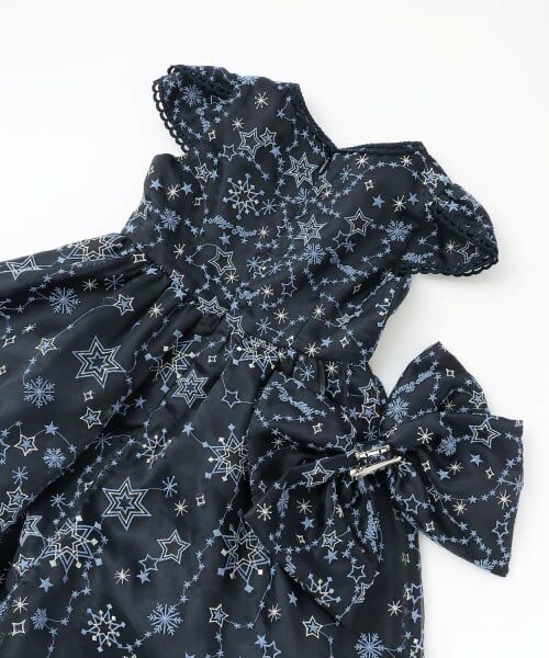 mezzo piano / メゾピアノ ドレス | キラキラ星刺しゅうドレス | 詳細8