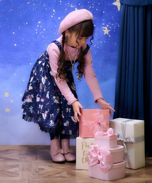 mezzo piano / メゾピアノ ブルゾン | くるみ割り人形柄キャミワンピース | 詳細14