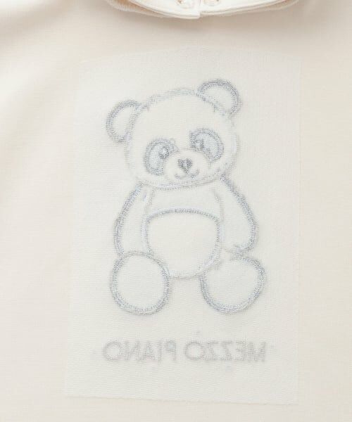 mezzo piano / メゾピアノ ミニ丈・ひざ丈ワンピース | 動物パーカ　カットワンピース | 詳細8