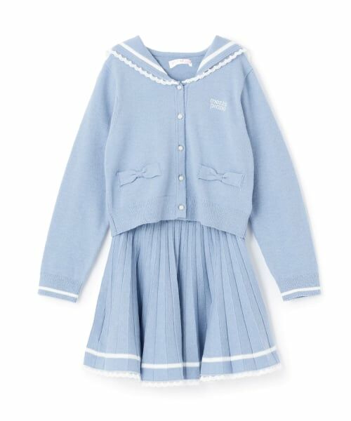 mezzo piano / メゾピアノ カーディガン・ボレロ | セーラーニット　セットアップ | 詳細10