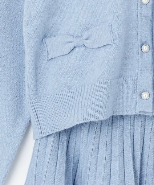 mezzo piano / メゾピアノ カーディガン・ボレロ | セーラーニット　セットアップ | 詳細4