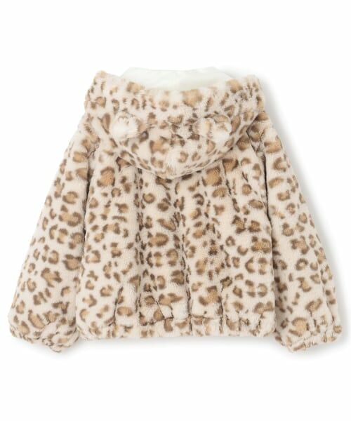 mezzo piano / メゾピアノ ブルゾン | ヒョウ柄フェイクファーブルゾン | 詳細1