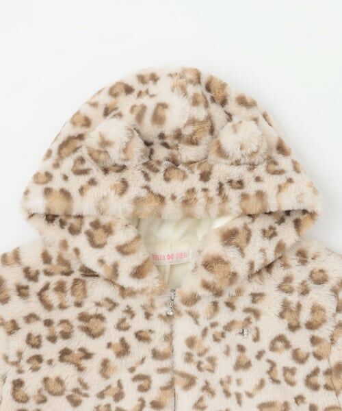 mezzo piano / メゾピアノ ブルゾン | ヒョウ柄フェイクファーブルゾン | 詳細2