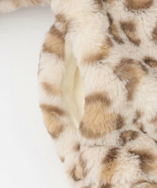 mezzo piano / メゾピアノ ブルゾン | ヒョウ柄フェイクファーブルゾン | 詳細4