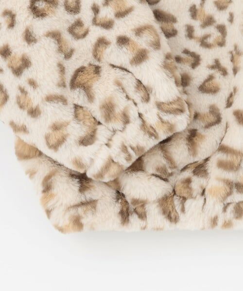 mezzo piano / メゾピアノ ブルゾン | ヒョウ柄フェイクファーブルゾン | 詳細5