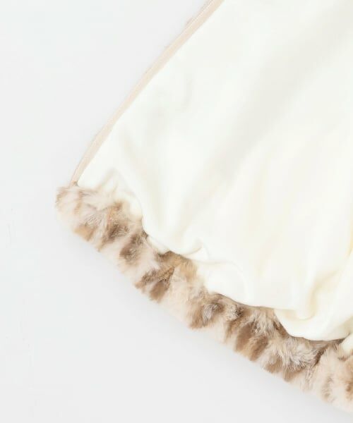 mezzo piano / メゾピアノ ブルゾン | ヒョウ柄フェイクファーブルゾン | 詳細6