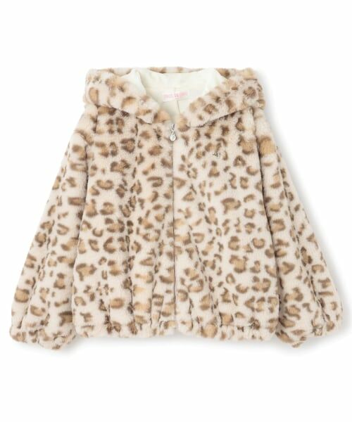mezzo piano / メゾピアノ ブルゾン | ヒョウ柄フェイクファーブルゾン | 詳細8