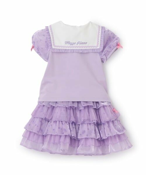 mezzo piano / メゾピアノ Tシャツ | 【しなこちゃん】なりきりセットアップ | 詳細1