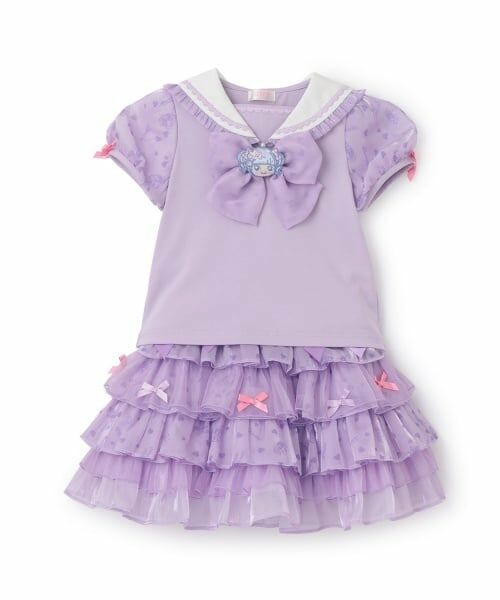 mezzo piano / メゾピアノ Tシャツ | 【しなこちゃん】なりきりセットアップ | 詳細16