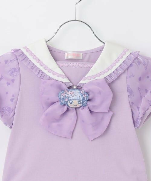 mezzo piano / メゾピアノ Tシャツ | 【しなこちゃん】なりきりセットアップ | 詳細3