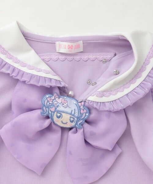 mezzo piano / メゾピアノ Tシャツ | 【しなこちゃん】なりきりセットアップ | 詳細4