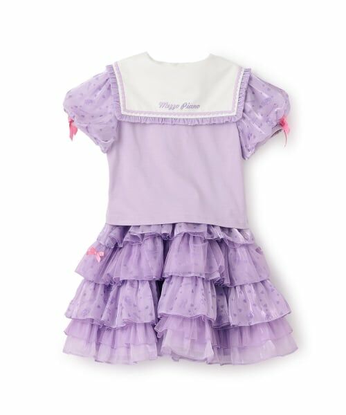 mezzo piano / メゾピアノ Tシャツ | 【予約商品】【しなこちゃん】なりきりセットアップ大人用 | 詳細1