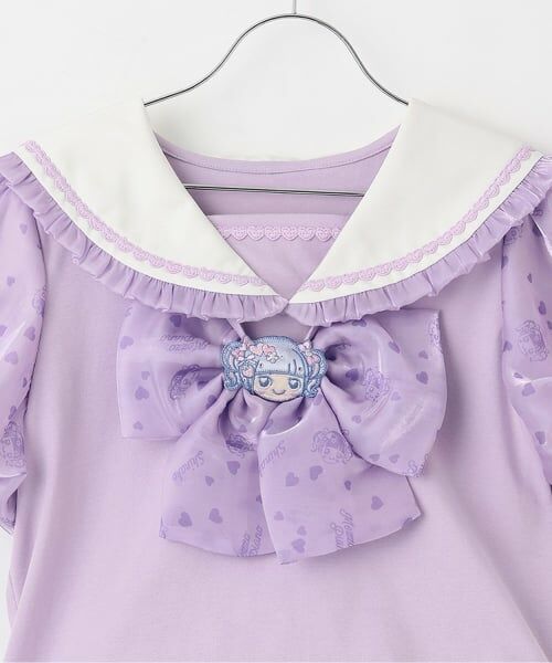 mezzo piano / メゾピアノ Tシャツ | 【予約商品】【しなこちゃん】なりきりセットアップ大人用 | 詳細3