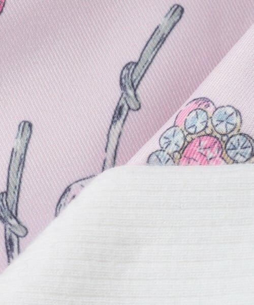 mezzo piano / メゾピアノ ミニ丈・ひざ丈ワンピース | 【リキュエム】柄　ドッキングワンピース | 詳細7