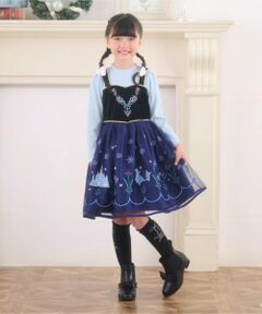 mezzo piano / メゾピアノ ミニ丈・ひざ丈ワンピース | 【アナと雪の女王】アナ/なりきりワンピース