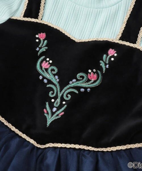 mezzo piano / メゾピアノ ミニ丈・ひざ丈ワンピース | 【アナと雪の女王】アナ/なりきりワンピース | 詳細3