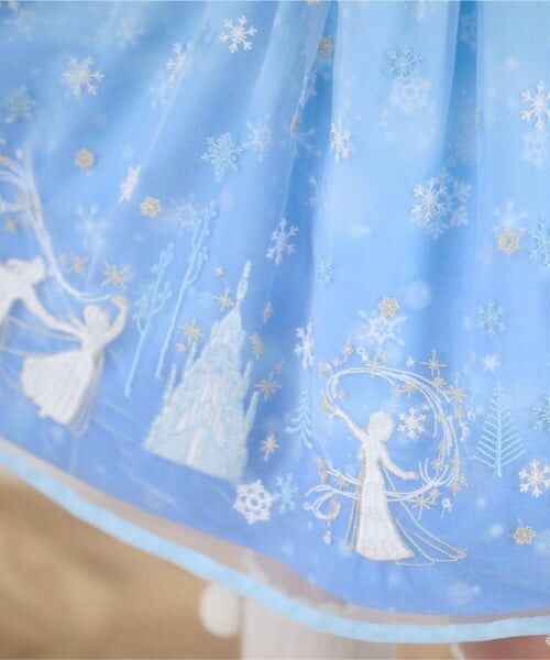 mezzo piano / メゾピアノ ミニ丈・ひざ丈ワンピース | 【アナと雪の女王】エルサ/なりきりワンピース | 詳細14