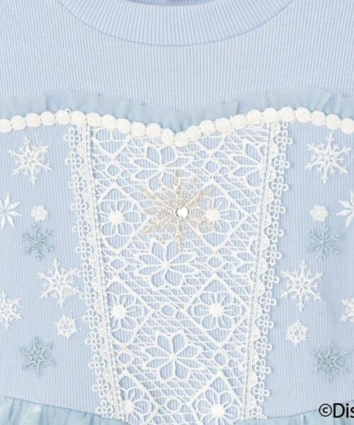 mezzo piano / メゾピアノ ミニ丈・ひざ丈ワンピース | 【アナと雪の女王】エルサ/なりきりワンピース | 詳細3