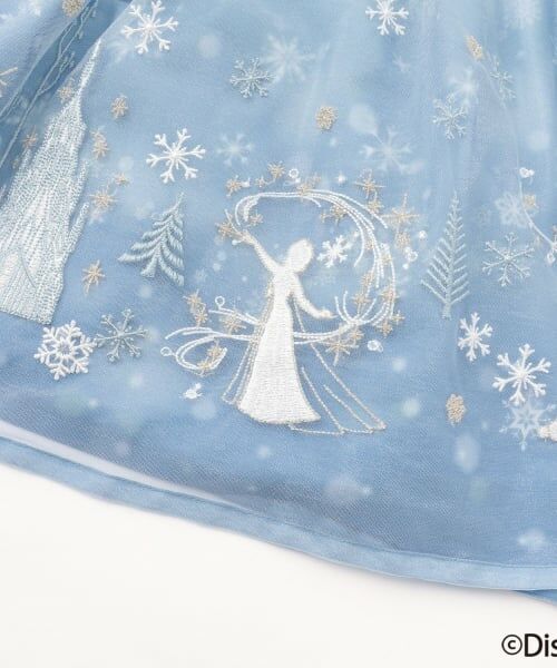 mezzo piano / メゾピアノ ミニ丈・ひざ丈ワンピース | 【アナと雪の女王】エルサ/なりきりワンピース | 詳細9