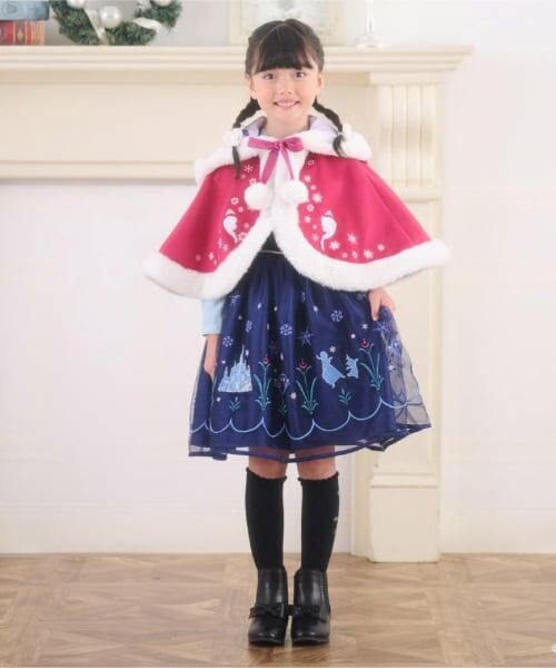 mezzo piano / メゾピアノ その他アウター | 【アナと雪の女王】アナ/なりきりポンチョ | 詳細13