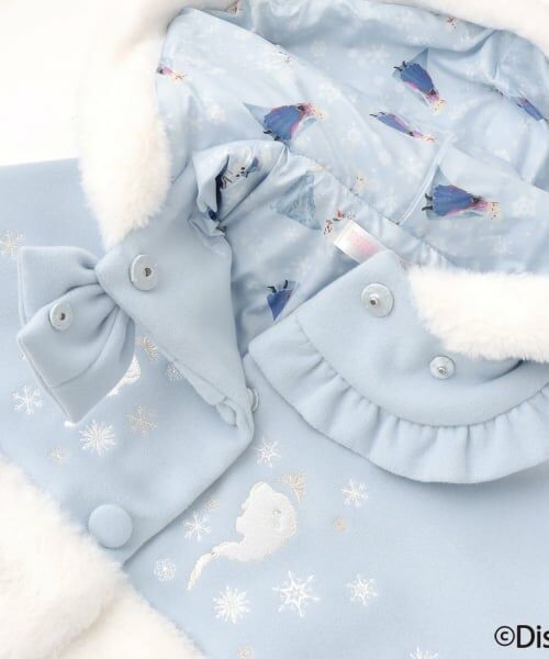 mezzo piano / メゾピアノ その他アウター | 【アナと雪の女王】エルサ/なりきりポンチョ | 詳細4