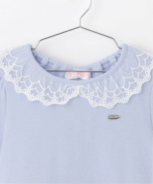 mezzo piano / メゾピアノ ミニ丈・ひざ丈ワンピース | バレエ柄　ドッキングワンピース | 詳細2