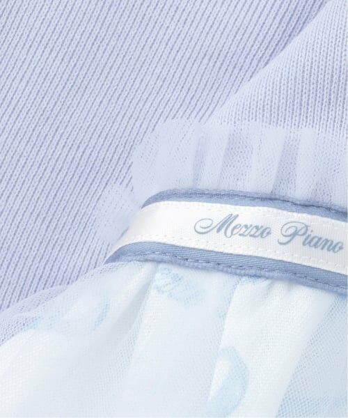 mezzo piano / メゾピアノ ミニ丈・ひざ丈ワンピース | バレエ柄　ドッキングワンピース | 詳細7